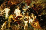 Peter Paul Rubens Allegory on the Blessings of Peace oil painting reproduction
